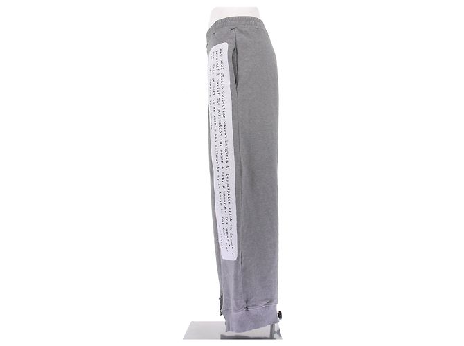 Pantalones de jogging grises Mm6 de algodón - vista 4