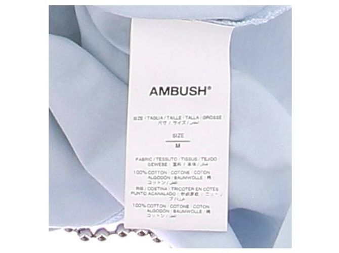 Autre Marque T-shirt AMBUSH azul celeste de algodão M - vista 6