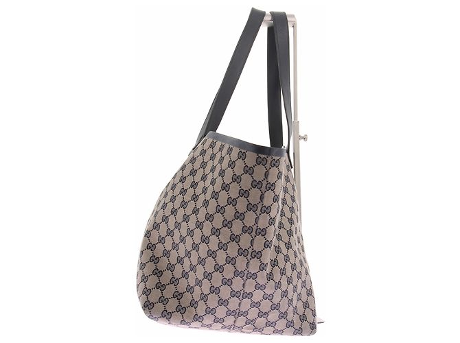 Gucci Stofftasche "Totissima" Braun - Ansicht 5