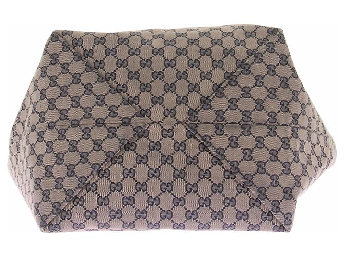 Gucci Stofftasche "Totissima" Braun - Ansicht 7