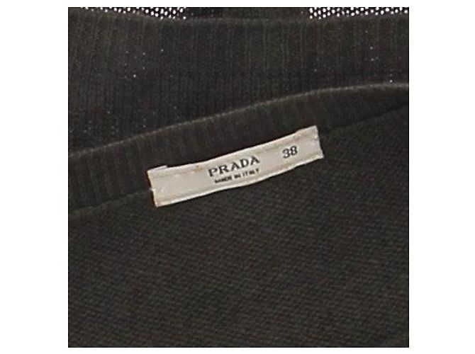Prada Cardigan aus Wolle Grün Größe 38 - Ansicht 5