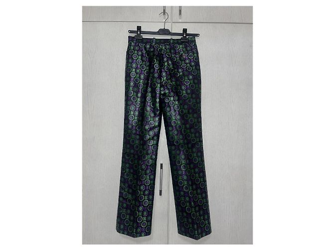 Pantalones de seda Versace estampado Medusa - vista 3