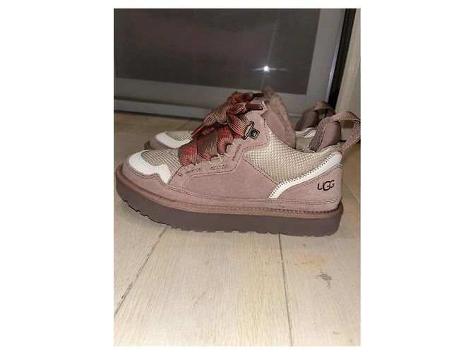 UGG Tasman X LTA Sneaker Braun Pink Weiß - Ansicht 2