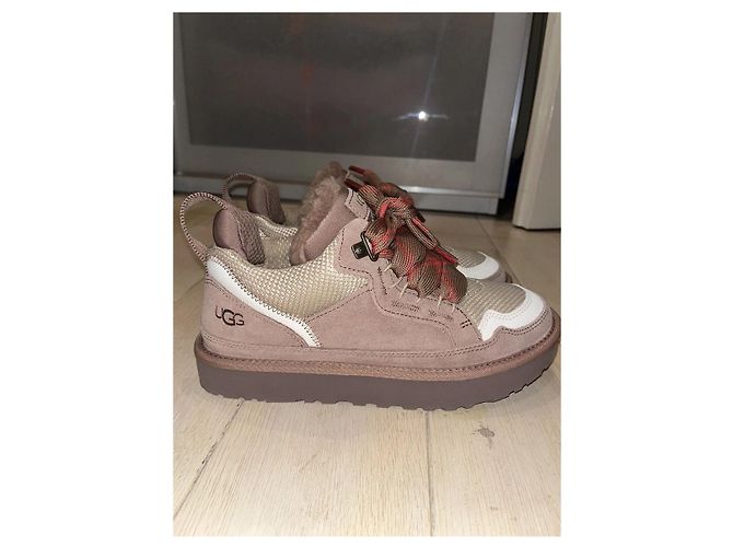 UGG Tasman X LTA Sneaker Braun Pink Weiß - Ansicht 3