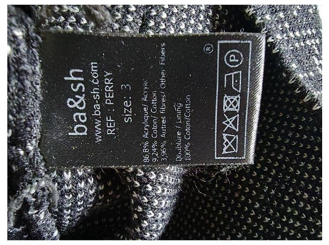 Ba&Sh schwarz-weißes Kleid mit abstraktem Muster - Ansicht 14