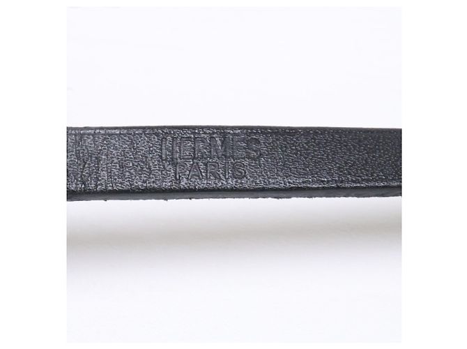 Hermès Pulsera charm Hermes Be Api Triple Strand Negro - vista 9