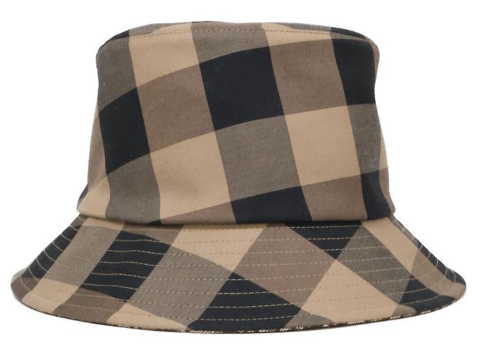 Cappello bucket reversibile marrone Christian Dior - vista 2