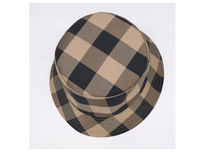 Cappello bucket reversibile marrone Christian Dior - vista 6