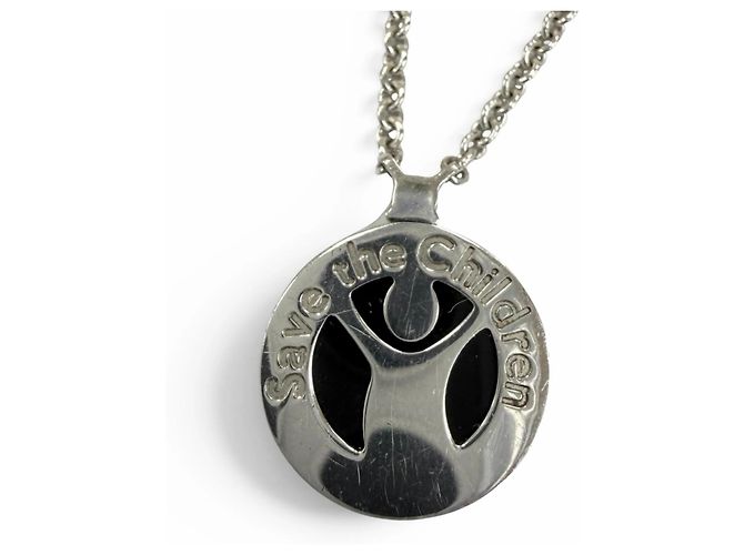 Bulgari Collana di beneficenza Bvlgari B.zero1 Save the Children Argento - vista 4