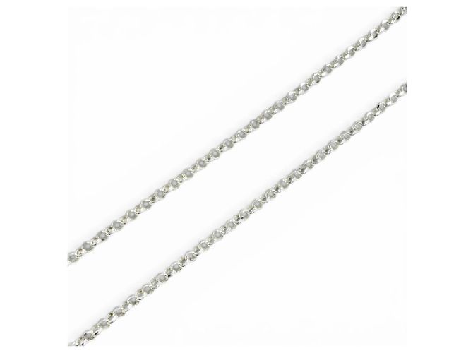 Collana Gucci 770724 Double G Argento - vista 6