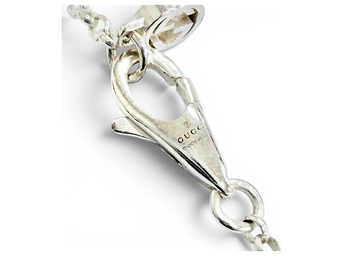 Collana Gucci 770724 Double G Argento - vista 8