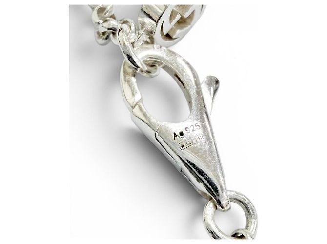 Collana Gucci 770724 Double G Argento - vista 9