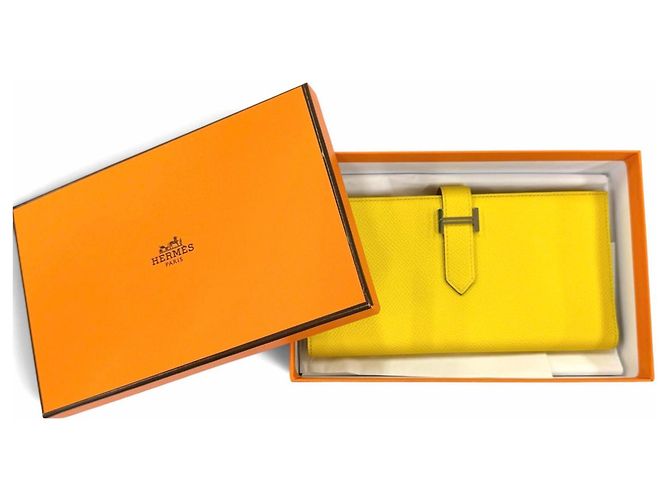 Hermès Cartera larga Hermes Bearn Soufflé Veau Epsom - vista 2