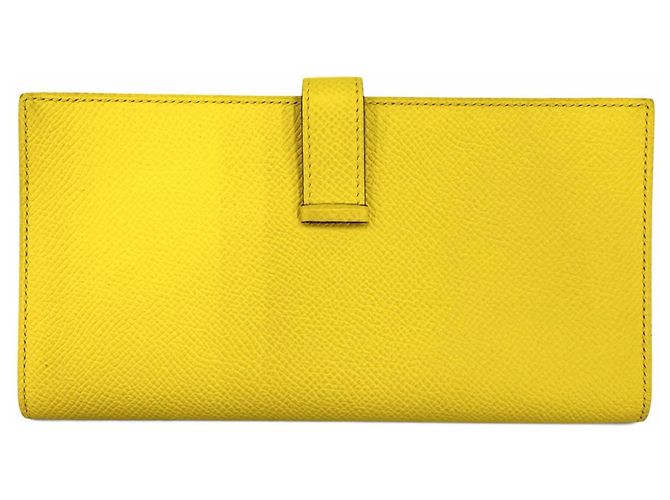 Hermès Cartera larga Hermes Bearn Soufflé Veau Epsom - vista 3