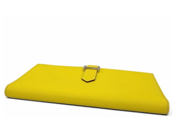 Hermès Cartera larga Hermes Bearn Soufflé Veau Epsom - vista 4