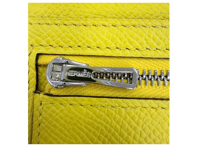 Hermès Cartera larga Hermes Bearn Soufflé Veau Epsom - vista 8