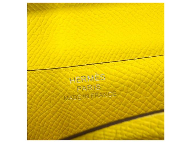 Hermès Cartera larga Hermes Bearn Soufflé Veau Epsom - vista 9