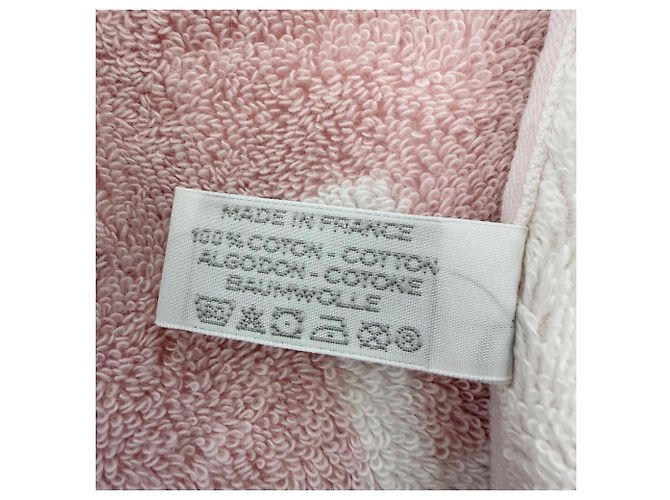 Hermès Serviette de bain en coton Hermes Avalon Lilac Violet - vue 5