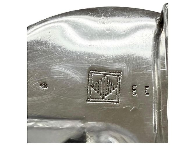 Hermès HERMES Toareg Ledergürtel mit SV925 Silber Schnalle Schwarz - Ansicht 11