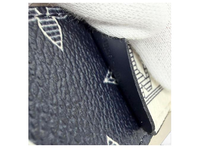 Louis Vuitton MP010V Gürtel Reverso Leather Belt Roh Marineblau - Ansicht 10