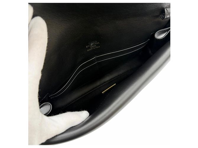 Clutch Bel Air Small Balenciaga Nero - vista 10