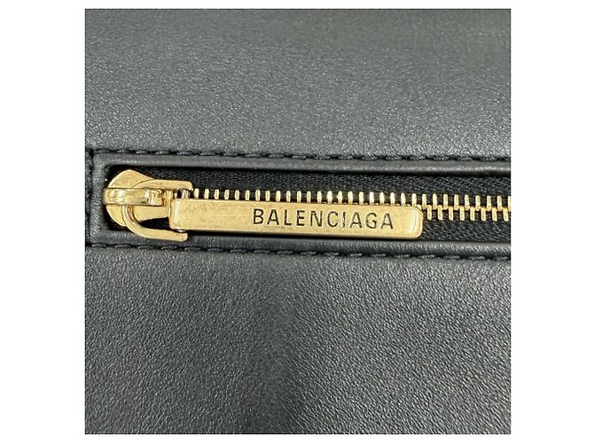 Clutch Bel Air Small Balenciaga Nero - vista 12