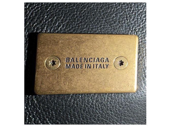 Clutch Bel Air Small Balenciaga Nero - vista 13