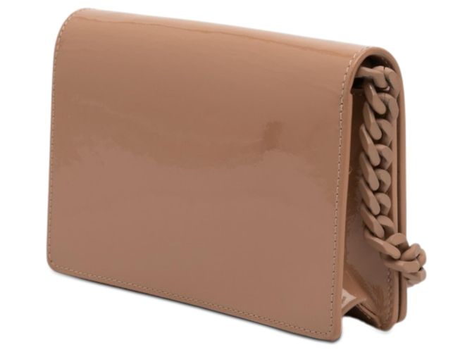 Off White Off-White Jitney 0.5 Crossbody in vernice marrone Carne - vista 2