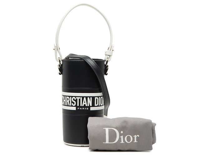 Portabotellas Dior en cuero negro Vibe - vista 8