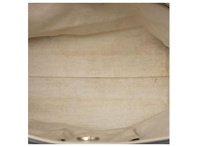 Gucci Mayfair Tote aus beigem GG Canvas - Ansicht 4