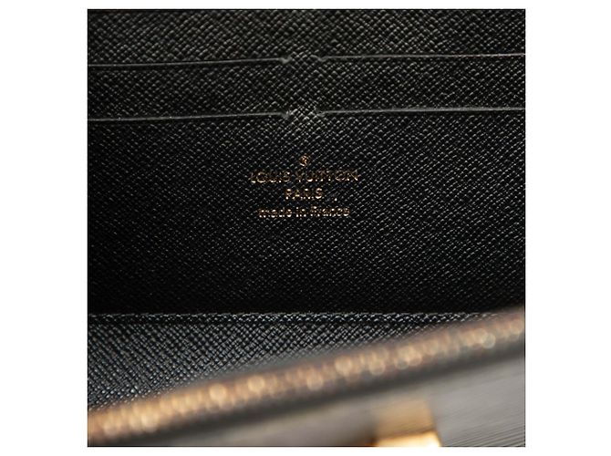 Portafoglio a catena Louis Vuitton Black Epi Mechanical Flowers Twist Nero - vista 5