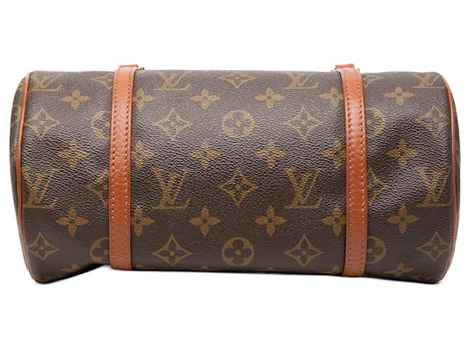 Louis Vuitton Marrone Monogram Papillon 26 - vista 3
