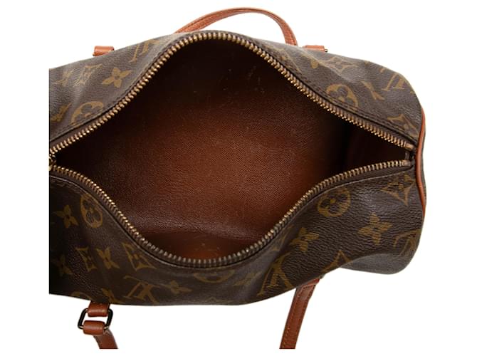 Louis Vuitton Marrone Monogram Papillon 26 - vista 4