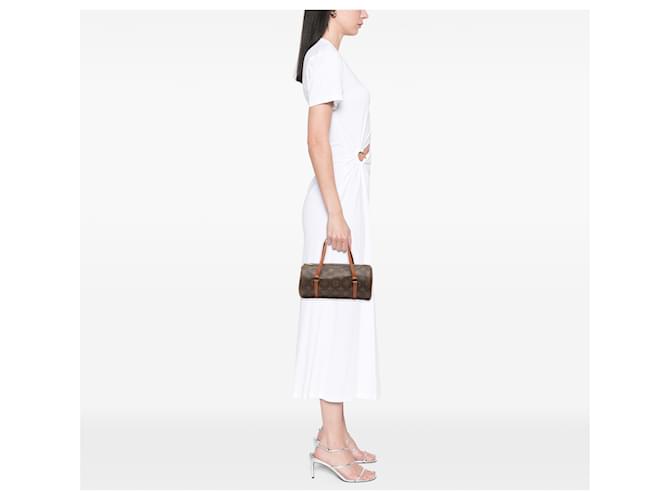 Louis Vuitton Marrone Monogram Papillon 26 - vista 7