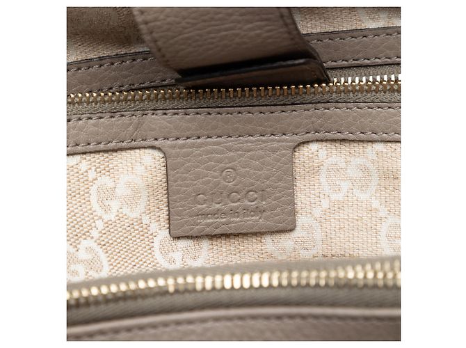 Tote Gucci Diana in pelle di vitello bambù marrone Taupe - vista 5