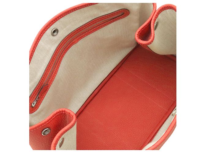 Hermès Red Negonda Garden Party 36 Rosso - vista 4