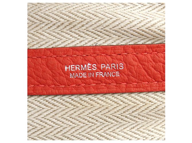 Hermès Red Negonda Garden Party 36 Rosso - vista 6