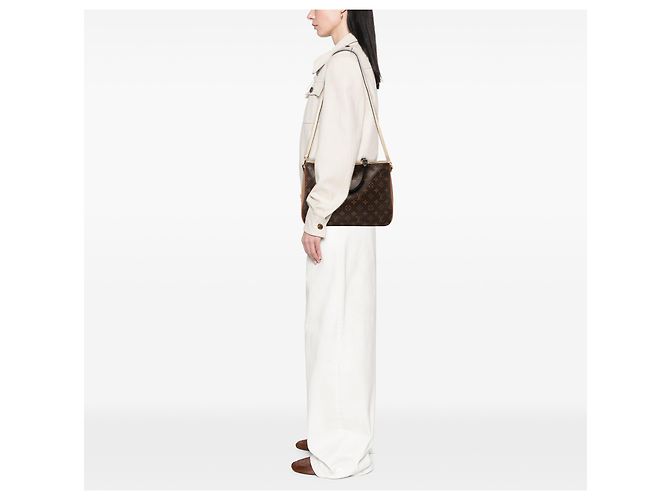 Louis Vuitton Marrone Monogram Millefeuille - vista 7