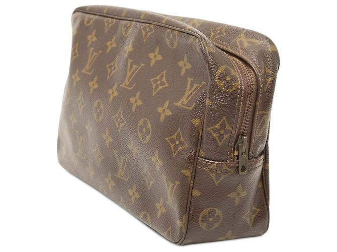 Louis Vuitton Necessaire Brown Monogram 28 Marrone - vista 2