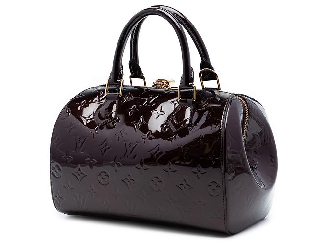 Louis Vuitton Purple Monogram Vernis Montana Porpora - vista 2