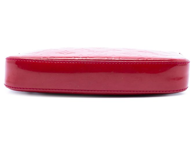 Louis Vuitton Pochette Accessoires in Monogram Vernis rosa - vista 3