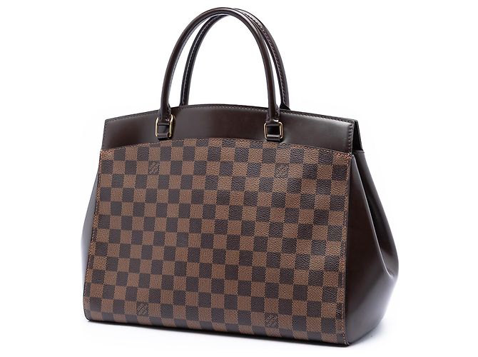 Louis Vuitton Marrón Damier Ebene Rivoli MM Castaño - vista 2