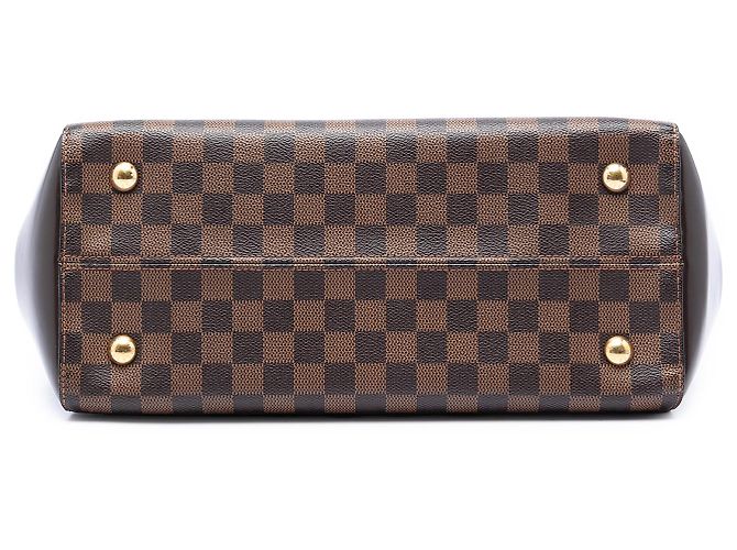 Louis Vuitton Marrón Damier Ebene Rivoli MM Castaño - vista 3