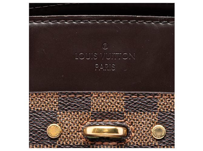 Louis Vuitton Marrón Damier Ebene Rivoli MM Castaño - vista 5
