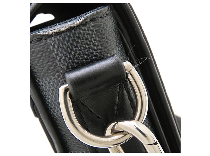 Louis Vuitton Black Damier Graphite Studio 3D Messenger Bag Schwarz - Ansicht 11