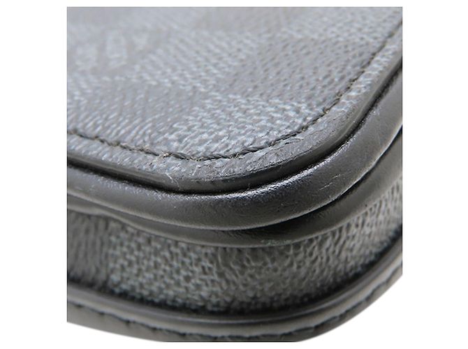 Louis Vuitton Black Damier Graphite Studio 3D Messenger Bag Schwarz - Ansicht 14