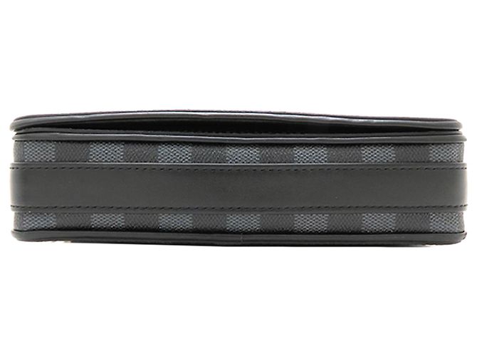 Louis Vuitton Black Damier Graphite Studio 3D Messenger Bag Schwarz - Ansicht 3