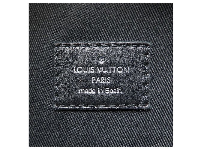 Louis Vuitton Black Damier Graphite Studio 3D Messenger Bag Schwarz - Ansicht 7