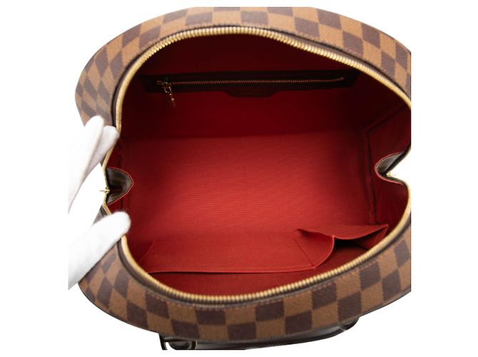 Louis Vuitton Marrone Damier Ebene Nolita - vista 4