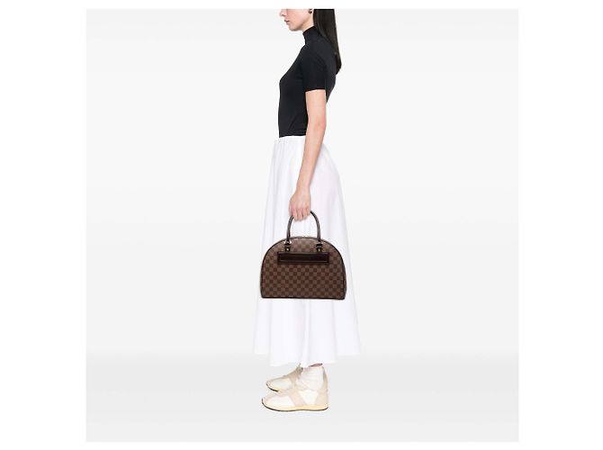 Louis Vuitton Marrone Damier Ebene Nolita - vista 7